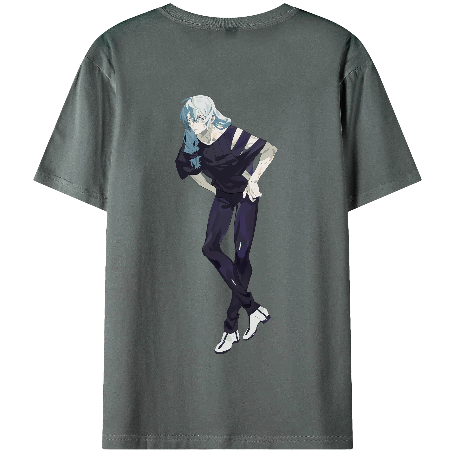 （画像用） 呪術廻戦 Jujutsu Kaisen 綿100％半袖Tシャツ（背面プリント）